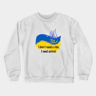 I Stand With Ukraine! Crewneck Sweatshirt